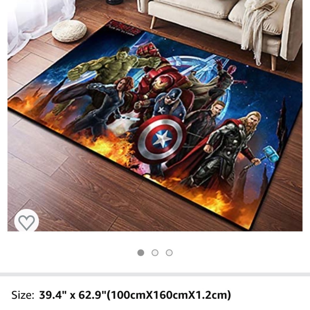 Avengers rug